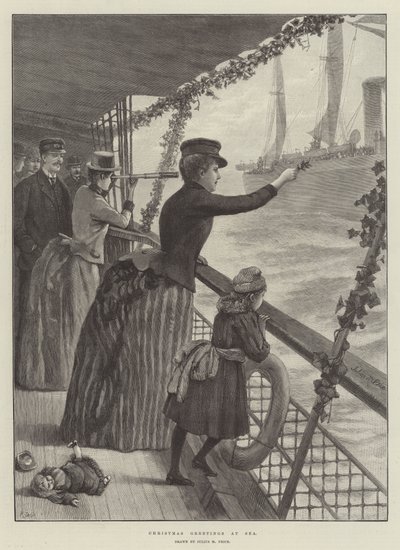 Vœux de Noël en mer - Julius Mandes Price